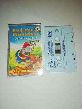Benjamin Blümchen Folge 1 als Wetterelefant Weiß mit Blauen Druck 4.27501 Kiosk(Rot-Gelbes-Cover)